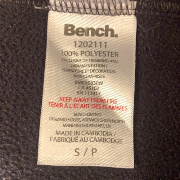 BENCH ZIP JACKET (L-80) - Picture 11 of 11